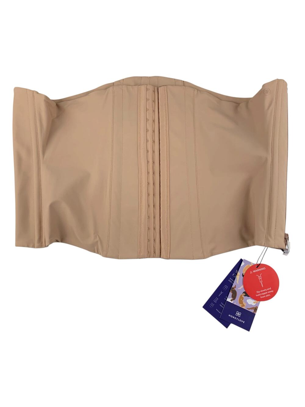 New Honeylove Waist Hero Cincher Shaping Support Tan Shapewear Women's 3X